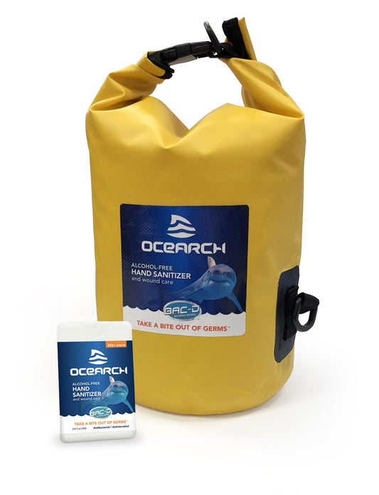 OCEARCH® 18ml Hand Sanitizer and Wound Care Spray - 72 Piece Mariner's Pack with Free Waterproof Bag