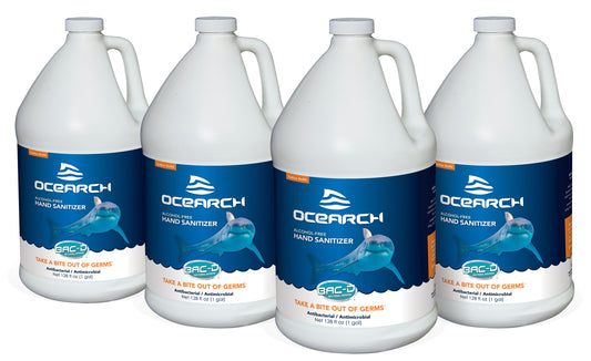 OCEARCH® Hand Sanitizer - 1 Gallon Refill Value Pack of 4