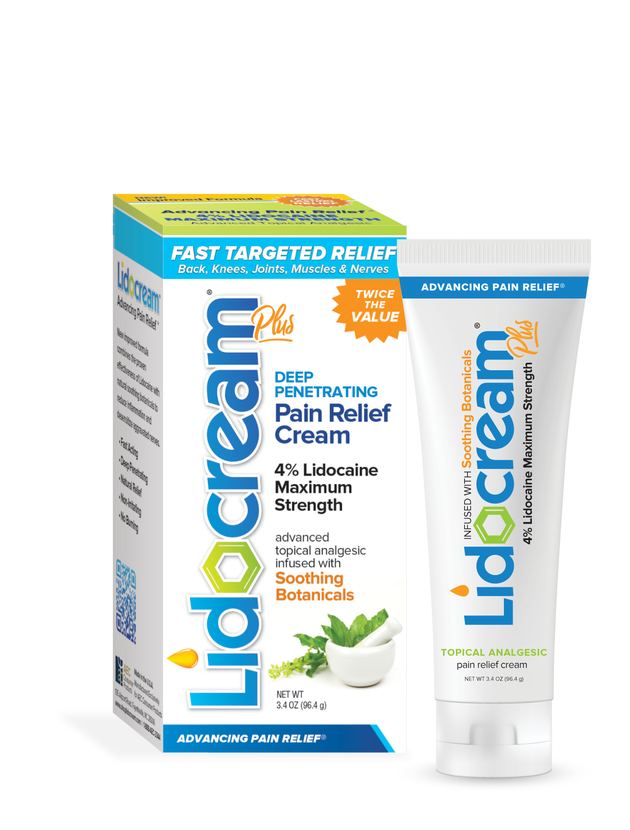 Lidocream® Plus Maximum Strength Pain Relief Cream