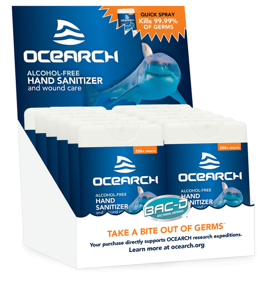 OCEARCH® 18ml Hand Sanitizer and Wound Care Spray - 12 Piece Pack